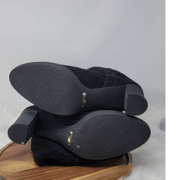 GUCCI AUTHENTIC BLACK SUEDE GUCCISSIMA KNEE-HIGH BOOTS SIZE 10 B - Picture 11 of 13